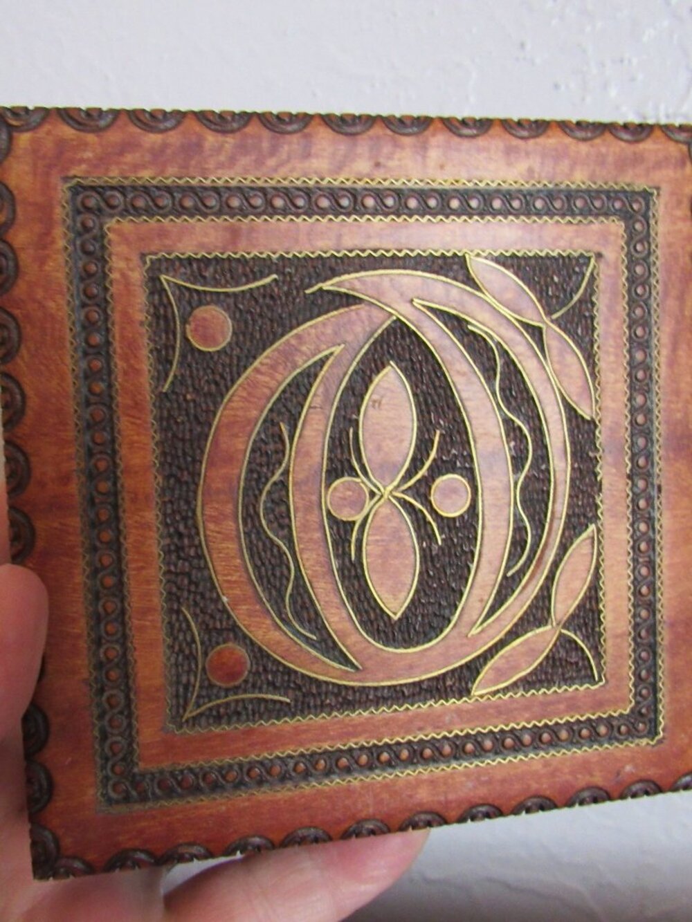 Vintage Handmade Box Made in Poland